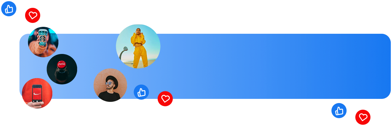 Influencer CTA Background